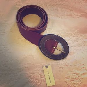 Anthropologie leather belt